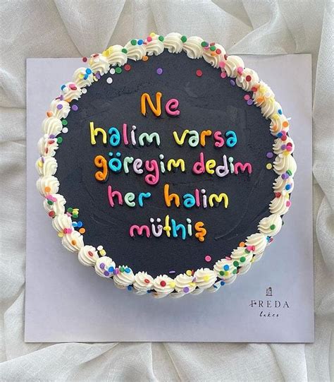 Doğum günü pasta yazıları kısa